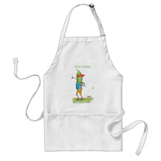 Bean Golfing Apron