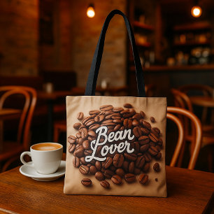 Bean Lover Coffee Beans Aesthetic Tote Bag