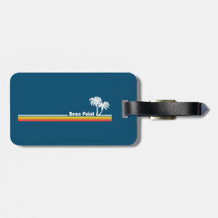 Bean Point Beach Florida Luggage Tag