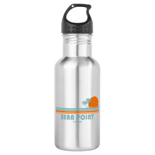 Bean Point Beach Florida Sun Palm Trees 532 Ml Water Bottle