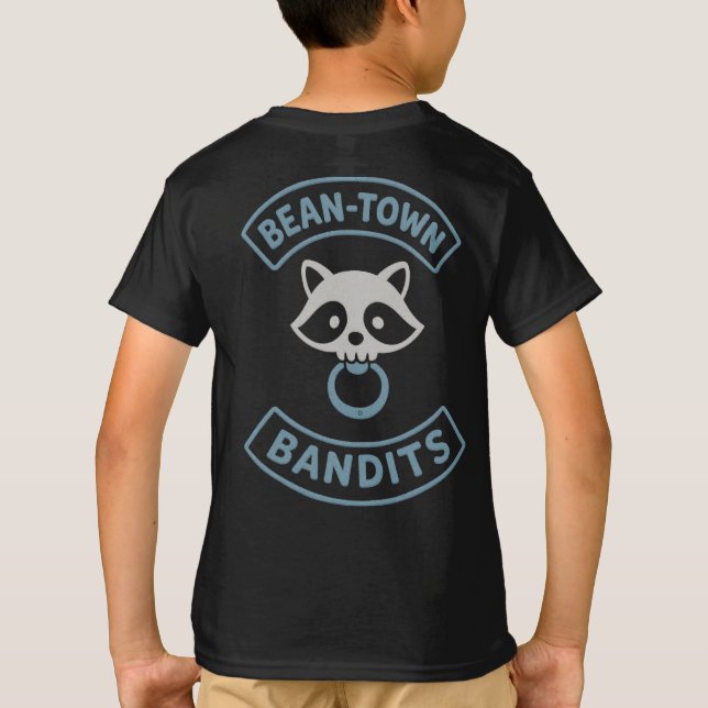 Bean-Town Bandits Child t-shirt - Blue (Back)