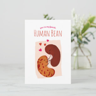 Bean Valentine's Day Card