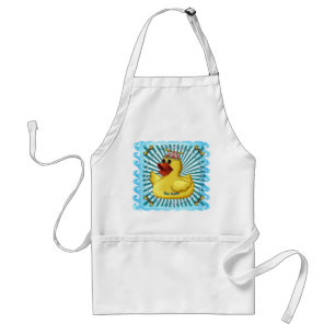 Beanie Hat Rubber Duck  Standard Apron