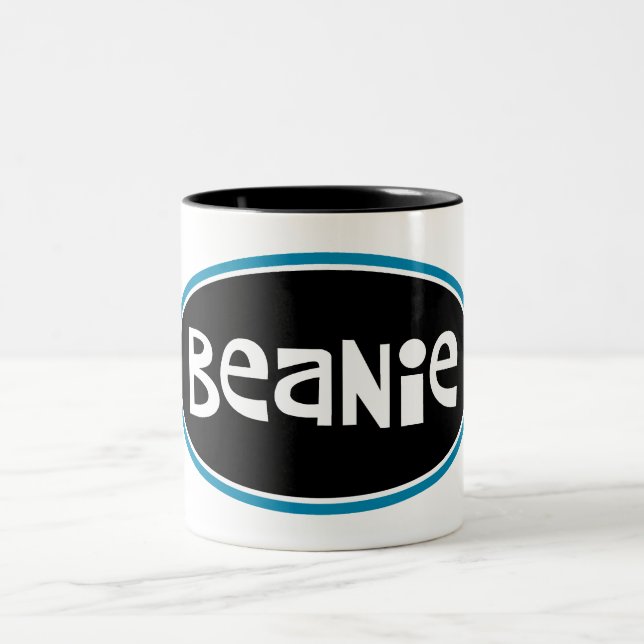 "BEANIE" Two-Tone COFFEE MUG (Center)