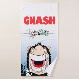 Beano Gnasher “Jaws” parody bath towel 🛁