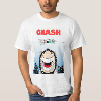 Beano Gnasher Jaws parody men’s T-shirt