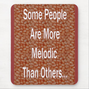 Beans Are The Musical Fruit Mouse Pad