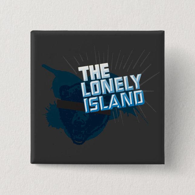 Bear 15 Cm Square Badge (Front)