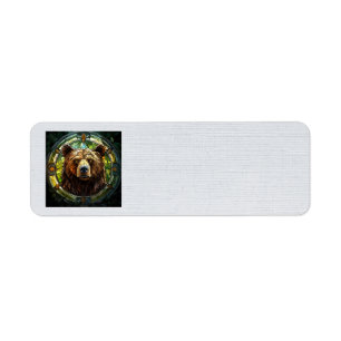 Bear Address Labels