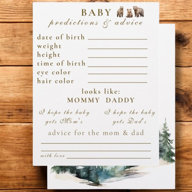 Bear Adventure Mountains Who Knows Mummy Best  Flyer (Creator Uploaded)