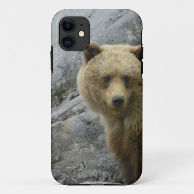 Bear Alaska Animals Destiny Nature Case-Mate iPhone Case (Back)