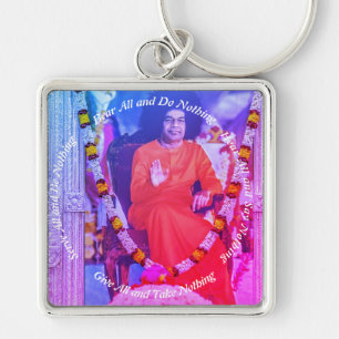 Bear all Porte-Clés Carré premium Grand - Key Ring