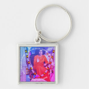 Bear all Porte-clés carré premium - Key Ring