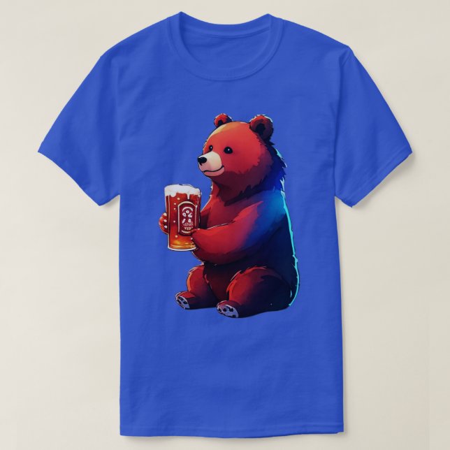 Bear and beer T-Shirt (Design Front)