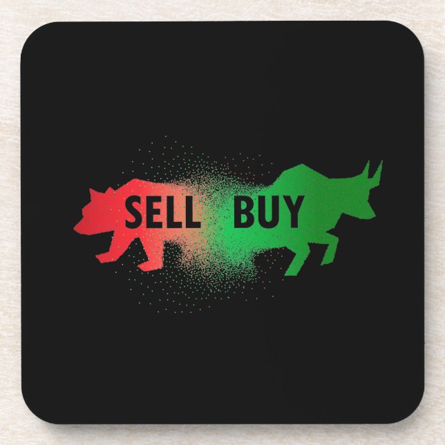 Bear and Bull    Coaster (Front)