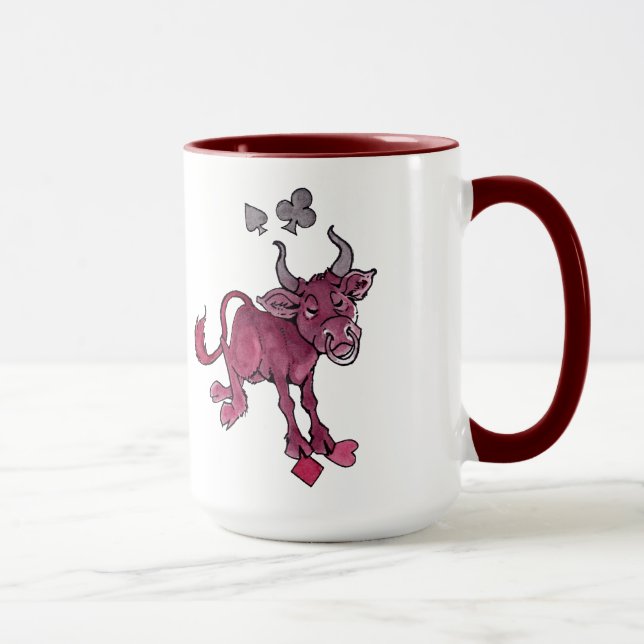 Bear and Bull Mug (Right)