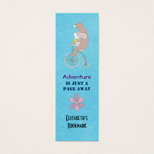 Bear and Bunny Adventure Bookmark