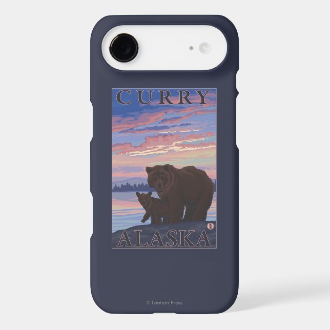 Bear and Cub - Curry, Alaska Case-Mate iPhone Case (Back)