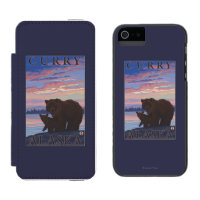 Bear and Cub - Curry, Alaska