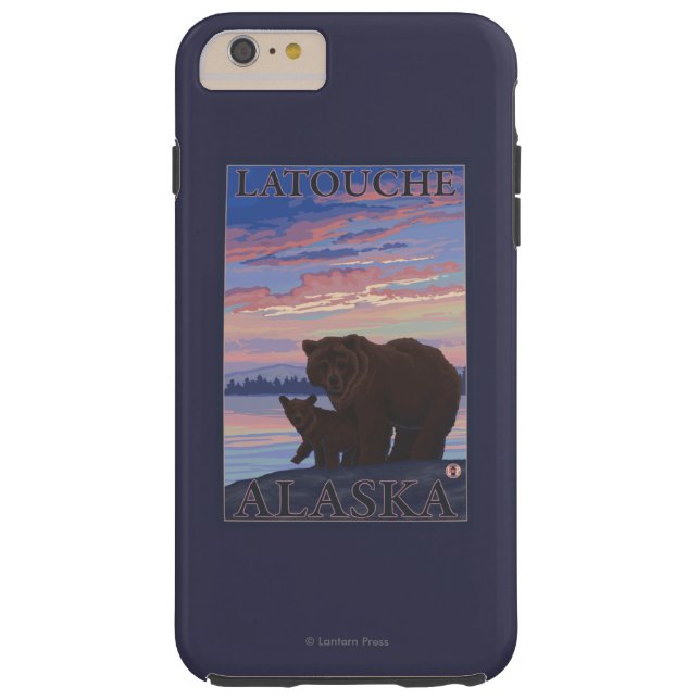 Bear and Cub - Latouche, Alaska Case-Mate iPhone Case (Back)