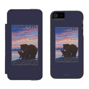 Bear and Cub - Latouche, Alaska Incipio Watson™ iPhone 5 Wallet Case