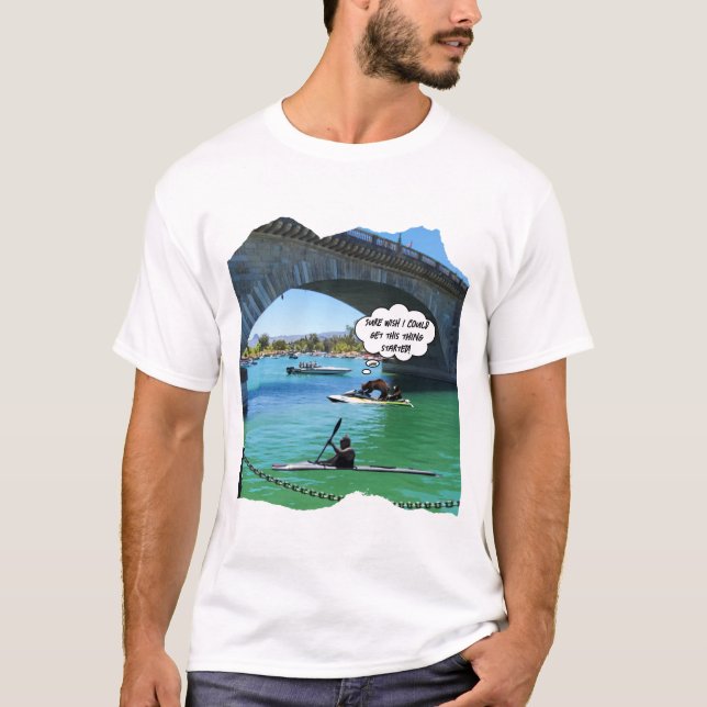Bear and cub on Jet ski in Lake Havasu T-Shirt (Front)