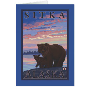 Bear and Cub - Sitka, Alaska