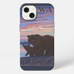Bear and Cub - Skagway, Alaska iPhone 13 Case