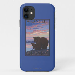 Bear and Cub - Wrangell, Alaska iPhone 11 Case