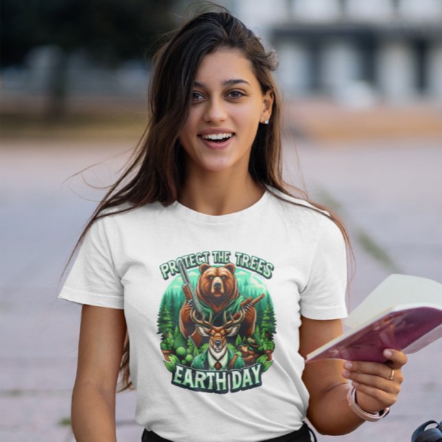 Bear and Deer Aiming High T-Shirt (Creator Uploaded)