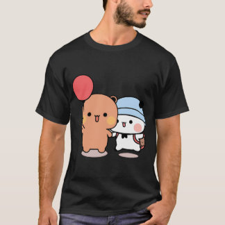 Bear And Panda Bubu Dudu Balloon                   T-Shirt