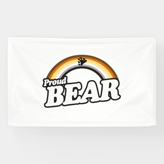 Bear and Proud Banner (Horizontal)