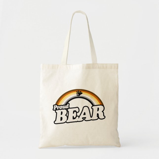 Bear and Proud Tote Bag (Front)