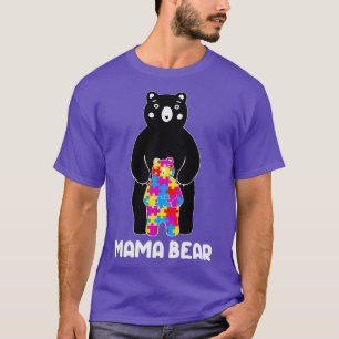 Bear and Son Autism Awareness Month T-Shirt