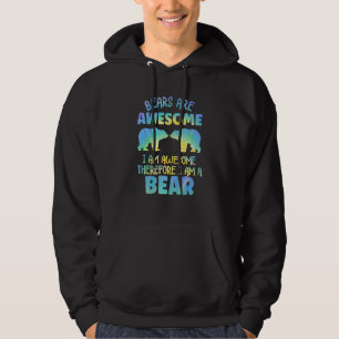 Bear Apparel Grizzly Wildlife Animal for Women and Hoodie