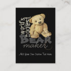 Bear Artists Design Personalised Business Cards