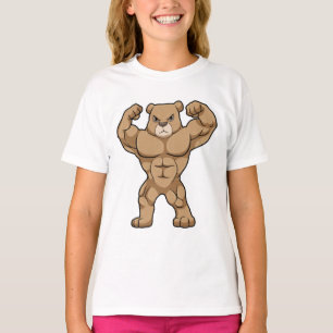 Bear as Bodybuilder with big Muscles T-Shirt