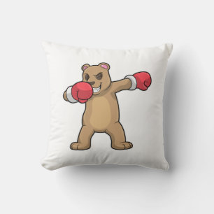 Bear as Boxer at Boxing & Hip Hop Dance Dab Cushion