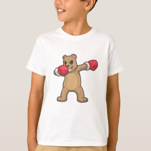 Bear as Boxer at Boxing & Hip Hop Dance Dab T-Shirt