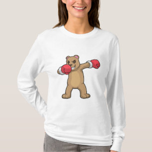 Bear as Boxer at Boxing & Hip Hop Dance Dab T-Shirt