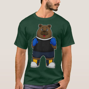 Bear as Boxer with Boxing gloves T-Shirt