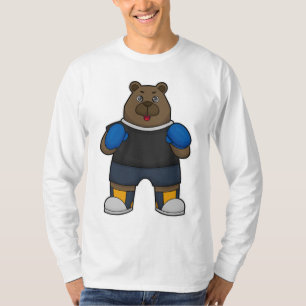 Bear as Boxer with Boxing gloves T-Shirt