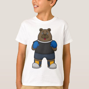 Bear as Boxer with Boxing gloves T-Shirt