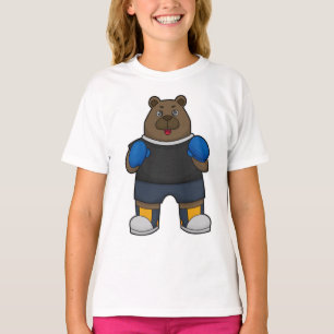 Bear as Boxer with Boxing gloves T-Shirt