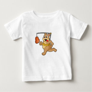 Bear as Runner Baby T-Shirt