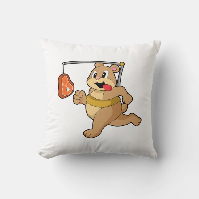 Bear as Runner Cushion (Front)