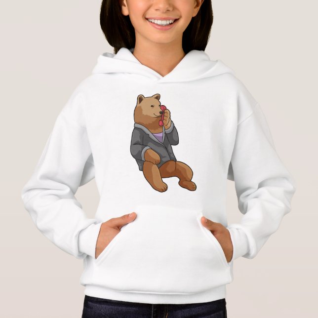 Bear as Secretary with Phone (Front)