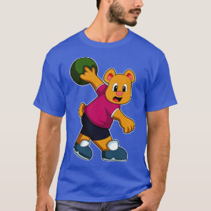 Bear at Bowling with Bowling ball 1 T-Shirt