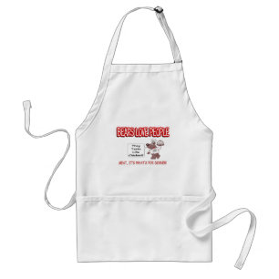 Bear Aware Humour Standard Apron