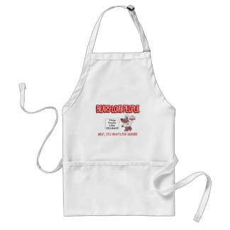 Bear Aware Humour Standard Apron